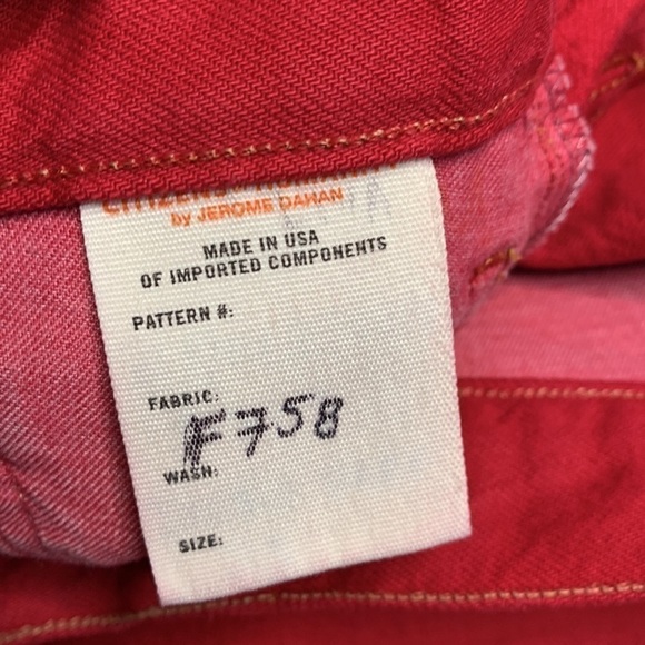 Citizens of Humanity Red Denim Jeans - Picture 11 of 11